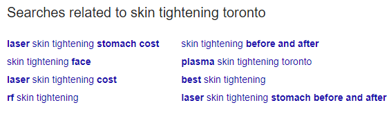 Searches related to skin tightening toronto
